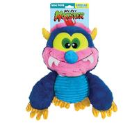 Hasbro My Pet Monster - Juguete de Peluche para Perro, Juguete Interactivo chirriante de 10 Pulgadas, Color Azul