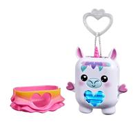Hasbro Nano-mals, Meadowmist la Unicornio, Mascota electrónica de Tipo Fidget