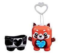 Hasbro Nano-mals, Pamanda la Panda roja, Mascota electrónica de Tipo Fidget