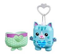 Hasbro Nano-mals, Pawtricia la gatita Azul, Mascota electrónica de Tipo Fidget
