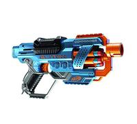 Hasbro Nerf 2.0 Commander RC-6, Lanzador de Dardos de Juguete, 12 Piezas, Juegos al Aire Libre para Niños y Niñas de 8 Años o Más, Tambor Giratorio