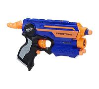 Hasbro Nerf Elite, Firestrike, Lanzador de Dardos de Espuma, Accesorios Rayo de Luz, 3 Proyectiles Incluidos, Aventura y Misión, Gatillo con Precisión, Idea de Regalo