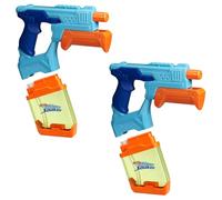 Hasbro Nerf Super Soaker Dunk-Fill 2-Pack, Set de Lanzadores de Agua, Llenado Instantáneo, Juguetes para Niños y Niñas de 6 Años o Más, Diversión en Familia