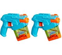 Hasbro Nerf Super Soaker Mini Dunk-Fill, Lanzador de Agua Pequeño, Sumerge y Carga, Juguetes para Niños y Niñas de 6 Años o Más, Color Azul, Fiesta en Familia (Paquete de 2)