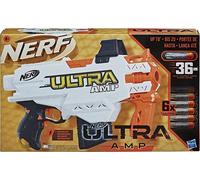 Hasbro Nerf Ultra Amp Blaster Motorizado A 6 Dardos Con Clip