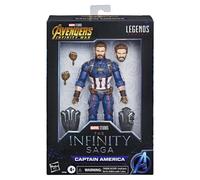 Figura Capitán América Marvel Legends Articulada 15 cms