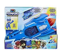 Hasbro Pijamáscaras La Ronda de los Héroes Vroomerang, vehículo con Sonidos y Luces y 1 Figura de Yoyo