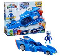 Hasbro pj masks vehiculo súper gato móvil con figura.