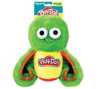Hasbro Play-Doh Octopus Can - Juguete para Perro, Juguete chirriante y crujiente de 10 Pulgadas para Perros, Verde