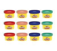 Play-Doh Hasbro, Pack de 12 Mini- Regalos, Botes de Plastilina Personalizables, Juguetes de Arte y Manualidades para Fiestas, Kits Creativos para Niños y Niñas a Partir de 2 Años, Idea de Regalo