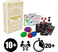 Hasbro Risk Strike (Inglés) Juego de Cartas Juego de Estrategia Dados Riesgo