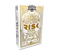 Risk Strike Cards - Juego de Cartas para Mayores de 10 años y Dados, Juego de Cartas de Estrategia de Juego rápido para 2-5 Jugadores, Promedio de 20 Minutos, Juegos Familiares, Juegos de Fiesta