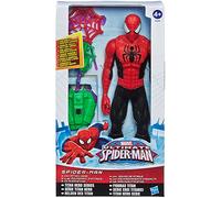 Hasbro Spider-Man - Figura Titan con Equipo Lanza Redes
