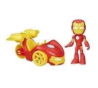 hasbro Spidey Fig I.Man y BOLIDO Iron F7458 <