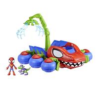 Hasbro Spidey, Véhicule Dino 2 en 1, Voiture Tout-Terrain Avec Figurines incluses, Des 3 ANS