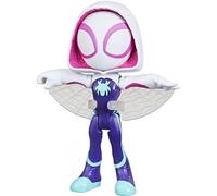 Hasbro Spidey y Sus fantásticos Amigos - Figura de acción de Spider Ghost Spider de 15 cm con 1 Accesorio para niños a Partir de 3 años