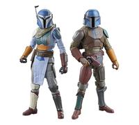 Figura Hasbro Star Wars The Black Series Mandalorian Shriek-Hawk Trainers Multicolor 2 Figuras y 6 Accesorios