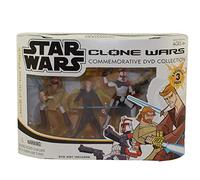 Hasbro Star Wars Conmemorative DVD Collection (DVD no incluido) ARC Trooper, OBI-Wan Kenobi, Anakin Skywalker