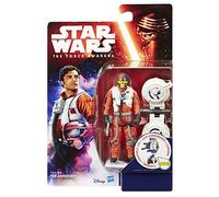 Hasbro Star Wars - E7 3.75 "cifra de Base: PoE Dameron, Figura de acción (B3449ES0)