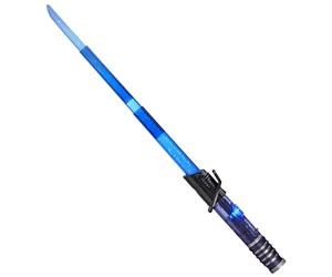 Hasbro Star Wars Forge Bladesmith Darksaber KC Espada Láser de Juguete para Disfraz y Cosplay, Sable Láser The Mandalorian con Luces y Sonido, Niños y Niñas de 4 Años o Más