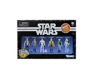 Hasbro Star Wars La colección Retro, Star Wars: Una Nueva Esperanza, Pack múltiple de 6 Figuras de acción de 9,5 cm