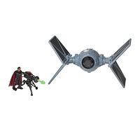 Hasbro Star Wars- Star Wars Mission Fleet Moff Gideon Outland Tie Fighter 2.5-Inch-Scale Figure and Vehicle Playsets Juguete, Multicolor, Piccolo (F11375X21)