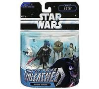 Hasbro Star Wars Unleashed Battle 4 Pack Darth Vader, Probe Droid, General Veers, at at Walkers