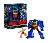 Transformers Hasbro Age of The Primes, G2 Grimlock + Wheelie, 2 Figuras de Acción para Coleccionar, Diversión y Acción, Dinosaurio de Juguete para Niños y Niñas a Partir de 8 años