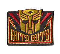 Hasbro © Transformers Autobots - Parches termoadhesivos bordados aplique para ropa, tamaño: 7,1 x 5,5 cm