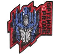 Hasbro © Transformers Optimus Prime - Parches termoadhesivos bordados aplique para ropa, tamaño: 7 x 8,2 cm
