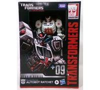 Transformers Toys Studio Series Voyager Transformers: War for Cybertron 09 Gamer Edition Ratchet, figura de acción de conversión de 6.5 pulgadas, 8+