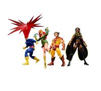 Hasbro X-Men 97 Marvel Legends Wolverine, Storm, Cyclops y Jean Grey - Paquete de figuras de 6 pulgadas (4 artículos)