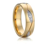 Hasdnker Anillo Anillos Mujer Hombre Rings Anillos De Compromiso De Boda con Diamantes De Diseñador Occidental, Joyería Africana De Dubái para Damas, para Mujeres Y Niñas, 9 P1403