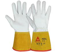 Hase Peru - Guantes de trabajo de piel para soldar, talla 10/XL