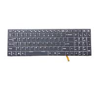 Hasee Z7-SP7D1 SP7S1 SP5D1 G7 Z8-SL7S2 KP7S1 Teclado inglés para laptop estadounidense con accesorio de cuaderno retroiluminado, reemplazo de teclado de EE. UU