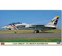 Hasegawa 1/72 American F-14A Tomcat VF-2 Bounty Hunters 1976 modelo de plásti...