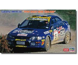 Hasegawa 120116 620696 1/24 Subaru Impreza, 1996 Rally New Zealand, Multicolor