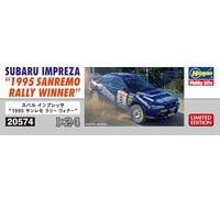 Hasegawa 20574-1/24 Subaru Impreza, 1995 San Remo Rally - Nuevo