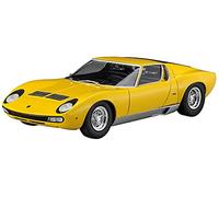 Hasegawa 620511-1/24 Lamborghini Miura P400 SV, versión de Detalle, Amarillo, Escala 1:24