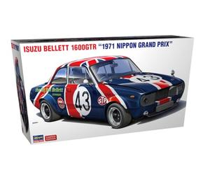 Hasegawa 620776-1/24 Isuzu Bellett 1600Gtr 1971 Nippon Grand Prix - Escala 1:24