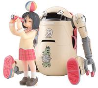Hasegawa 64804 1/20 MechatroWeGo n.º 06, Nichijou Collab & Nano Shinonome - Kit de construcción de maquetas multicolor