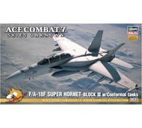 Hasegawa 652444-1/72 Ace Combat 7 Skies Unknown F/A-18F Super Hornet Block III W - Escala 1:72