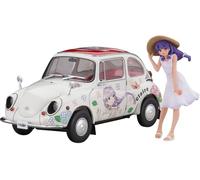Hasegawa 652448-1/24 Subaru 360 Deluxe Claire Frost - Escala 1:24