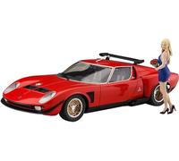 Hasegawa 652479-1/24 Lamborghini Jota SVR con figura - Escala 1:24