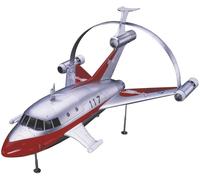 Hasegawa 65814 Ultra Mecha Series Jet Beetle con sabroket de hidrógeno (con insignia de marca de meteorito), modelo de plástico a escala 1/72