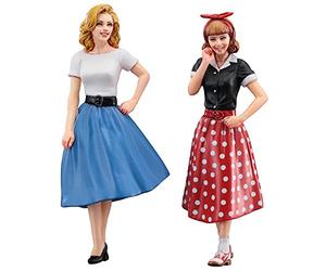 Hasegawa Figura de American Girls 1:24 de los años 50 (dos kits en la caja)