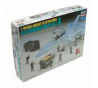 Hasegawa HAS 36004 U.S. Ground Crew Set A - Escenario Miniatura con Personal de Tierra para Aviones (Escala 1:48) [Importado de Alemania]