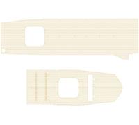 Hasegawa HQG66 - Juego de Modelos de Tabla de Madera de YJN Aircraft Carrier Junyo 1:350
