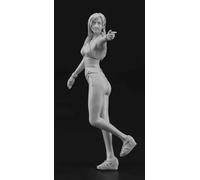 Hasegawa HSP517 1:20 Escultura Beauty's No.2 Furimuki Modelo Kit, Color Moldeado