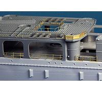 Hasegawa QG37 - Plantilla de fotograbado con las piezas del barco IJN Light Cruiser Agano Basic A [Importado de Alemania]